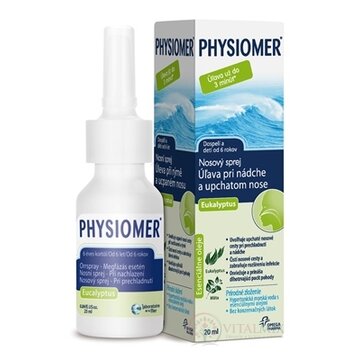 PHYSIOMER Nosový sprej Eukalyptus spr 1x20 ml obrázok