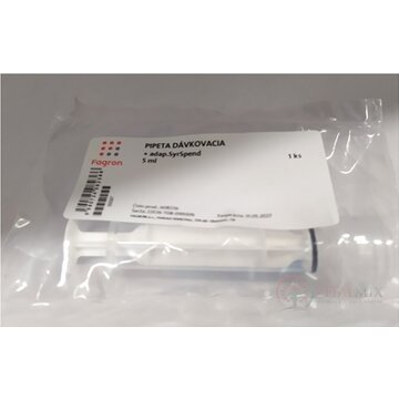 Pipeta dávkovacia 5 ml + adaptér SyrSpend - FAGRON 1x1 ks obrázok