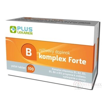 PLUS LEKÁREŇ B komplex Forte tbl 1x100 ks obrázok