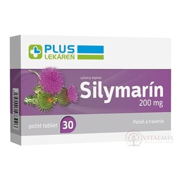 PLUS LEKÁREŇ Silymarín 200 mg tbl 1x30 ks obrázok