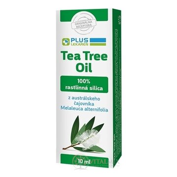 PLUS LEKÁREŇ Tea Tree Oil 100% rastlinná silica z čajovníka 1x10 ml obrázok