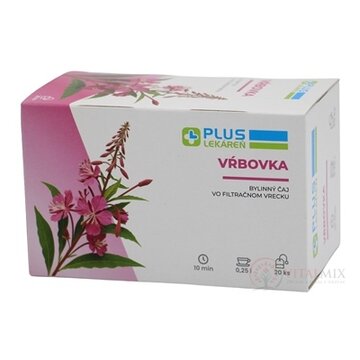 PLUS LEKÁREŇ VŔBOVKA bylinný čaj vo vrecku 20x1,5 g (30 g) obrázok