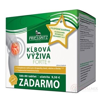PRIESSNITZ KĹBOVÁ VÝŽIVA FORTE + kolagény tbl 180+90 zadarmo obrázok