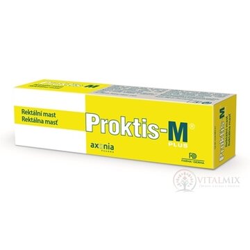 PROKTIS-M PLUS rektálna masť na hojenie rán s obsahom kyseliny hyalurónovej 1x30 g obrázok