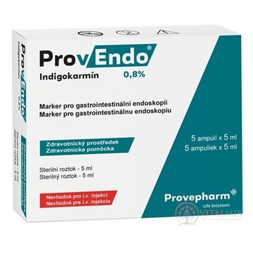 ProvEndo 0,8 % marker pre gastrointestinálnu endoskopiu 5x5 ml obrázok