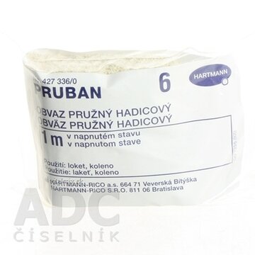 PRUBAN sieťový hadicový obväz, veľ.6 lakeť, koleno (6cmx1m) 1x1 ks obrázok