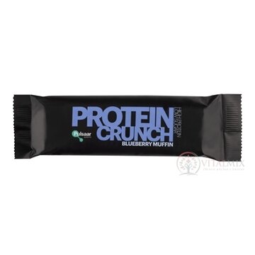 Pulsaar PROTEIN CRUNCH Blueberry Muffin proteínová tyčinka s príchuťou čučoriedkového muffinu 1x55 g obrázok