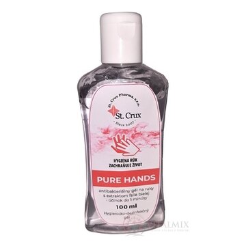 Pure Hands antibakteriálny gél na ruky s extraktom ľalie bielej 1x100 ml obrázok