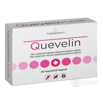 QUEVELIN - Fidelispharm cps 1x20 ks obrázok