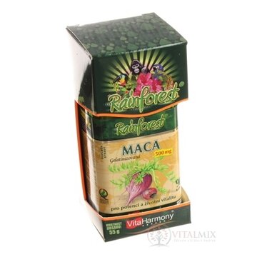 RainForest MACA 500 mg cps 1x90 ks obrázok