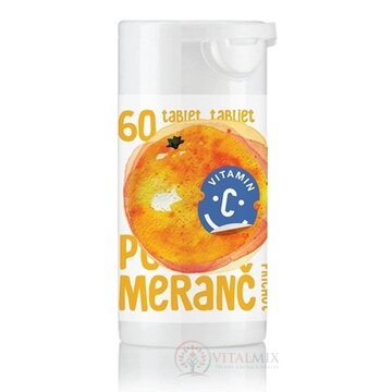 RAPETO C Vitamín 100 mg - príchuť pomaranč tbl 1x60 ks obrázok