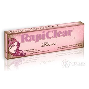 RapiClear Tehotenský test Direct 1x1 ks obrázok