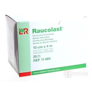 RAUCOLAST 10cmx4m obväz elastický fixačný, balený po 1ks v celofáne 1x20 ks obrázok