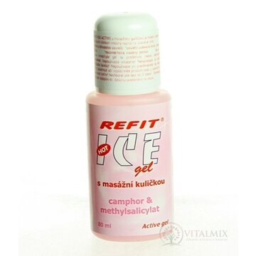 REFIT ICE GEL GÁFOR roll-on hrejivo-chladivý 1x80 ml obrázok