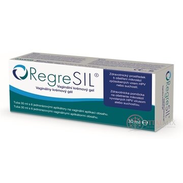 RegreSIL vaginálny krémový gél 30 ml + 6 aplikátorov, 1x1 set obrázok