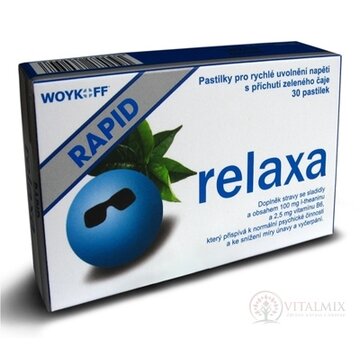 relaxa RAPID - Woykoff pastilky 1x30 ks obrázok
