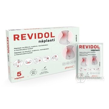 REVIDOL náplasť na úľavu bolesti 1x5 ks obrázok