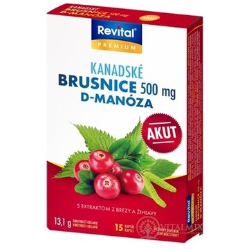 Revital KANADSKÉ BRUSNICE AKUT cps 1x15 ks obrázok