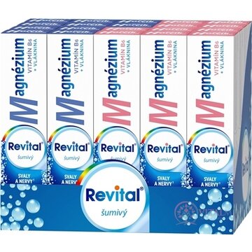 Revital Magnézium + B6 šumivý MIX BOX tbl eff (2 príchute) (20x20 ks) 1x1 set obrázok