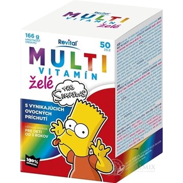 Revital MULTIVITAMÍN The Simpsons želé 1x50 ks obrázok