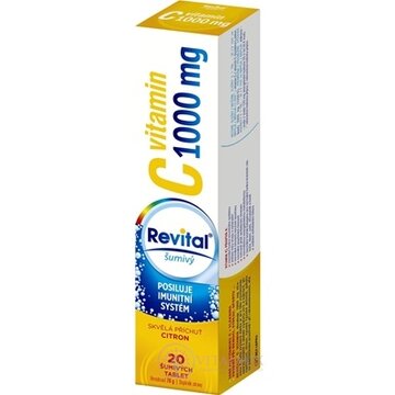 Revital vitamín C 1000 mg šumivý tbl eff s príchuťou citrón 1x20 ks obrázok