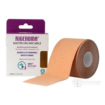 RIGENOMA Tejpovacia páska s opakovanou aktiváciou, rolka 5 cm x 5 m, 1x1 ks obrázok