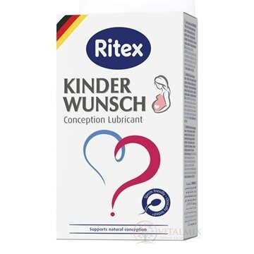 Ritex KINDERWUNSCH Lubrikant pre plánované otehotnenie, aplikátory 8x4 ml obrázok
