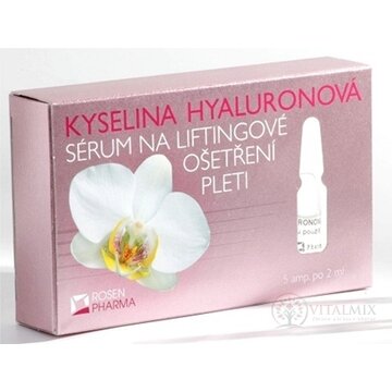 ROSEN KYSELINA HYALURÓNOVÁ - SÉRUM na liftingové ošetrenie pleti, ampuly 5x2 ml (10 ml) obrázok