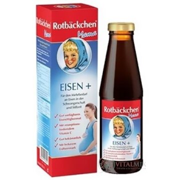Rotbäckchen Mama Železo šťava (Eisen +) 1x450 ml obrázok