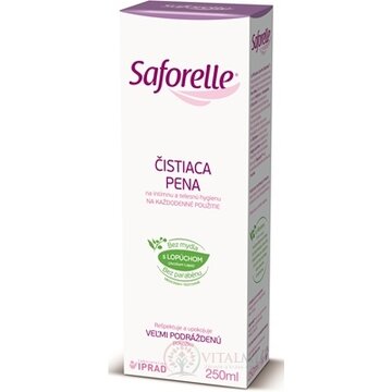 Saforelle  ČISTIACA PENA S LOPÚCHOM 1x250 ml obrázok