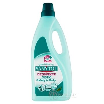 SANYTOL ČISTIČ Podlahy a Plochy vôňa Eukalyptus, Dezinfekcia 1x1 l obrázok