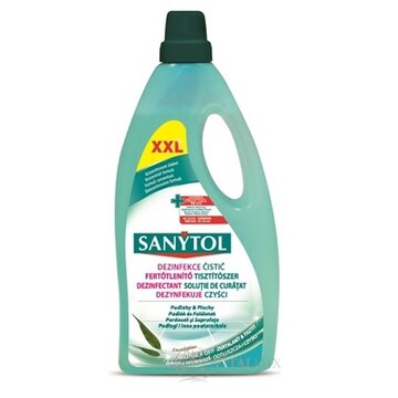 SANYTOL ČISTIČ Podlahy a Plochy XXL Eukalyptus, Dezinfekcia, koncentrovaný, 1x5 l obrázok