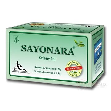 SAYONARA zelený čaj 20x1,5 g (30 g) obrázok