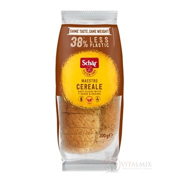 Schär MAESTRO CEREALE chlieb bezgluténový, viaczrnný, krájaný, 1x300 g obrázok