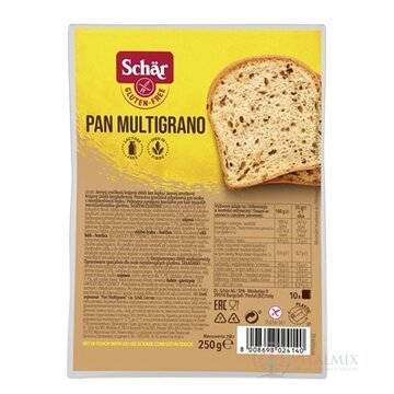 Schär PAN MULTIGRANO chlieb bezgluténový, zrniečkový, krájaný 1x250 g obrázok