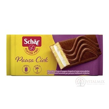 Schär PAUSA CIOK jemné pečivo bezgluténové, s mliečnym krémom, v čokoláde 10x35 g (350 g) obrázok