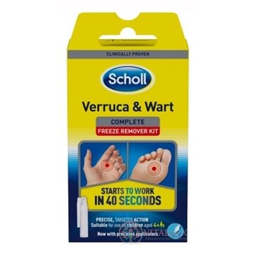 Scholl Freeze Sprej na odstraňovanie bradavíc metóda zmrazenia 1x80 ml obrázok