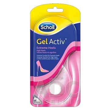 Scholl GelActiv vložky do topánok s extra vysokým podpätkom, 1x1 pár obrázok