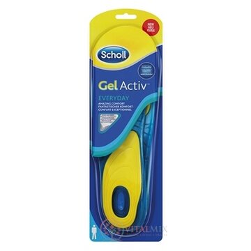 Scholl Gelové vložky do topánok Everyday - Muži (GelActiv) 1x1 pár obrázok