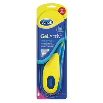 Scholl Gelové vložky do topánok Everyday - Ženy (GelActiv) 1x1 pár obrázok