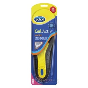Scholl Gelové vložky do topánok Work - Ženy (GelActiv) 1x1 pár obrázok
