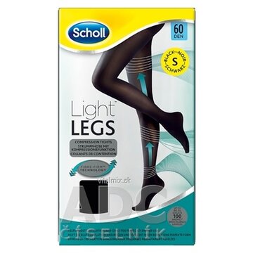 Scholl Light LEGS Kompresné pančuchové nohavice S 60 DEN, čierne, 1x1 ks obrázok