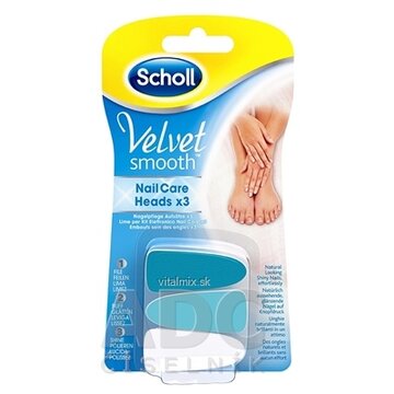 Scholl VS Náhradné hlavice do el.pilníka na nechty (3 kusy hlavíc), 1x1 set obrázok