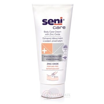 Seni Care Ochranný telový krém s oxidom zinočnatým 1x200 ml obrázok