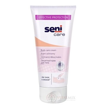 Seni Care Ochranný telový krém s oxidom zinočnatým ochrana proti preležaninám a zapareninám 1x200 ml obrázok
