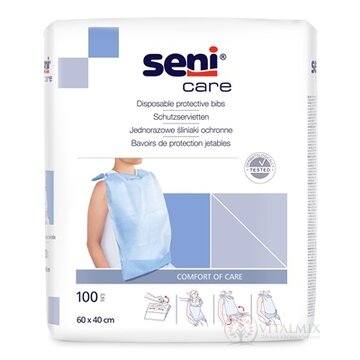 Seni Care Podbradník s vreckom 1x100 ks obrázok