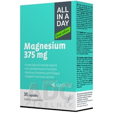 SENSILAB ALL IN A DAY Magnesium 375 mg cps 1x30 ks obrázok
