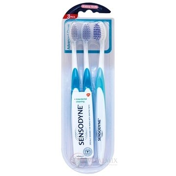 SENSODYNE Advanced Clean Triopack Extra Soft zubná kefka 1x3 ks obrázok