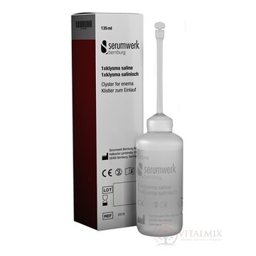 serumwerk Klysma salinická (klyzma) klystír na výplach 1x135 ml obrázok