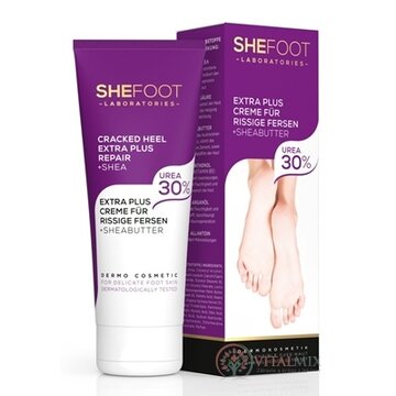 SheFoot KRÉM na popraskané päty EXTRA PLUS bambucké maslo a urea 30%, 1x75 ml obrázok